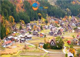 Tour Nhật Bản Mùa Thu 2025: Cung Đường Làng Cổ Shirakawa-go